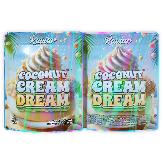 Coconut Cream Dream 3.5G Mylar Bags