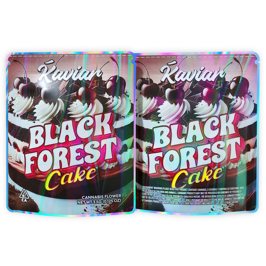 Black Forest Cake 3.5G Mylar Bags