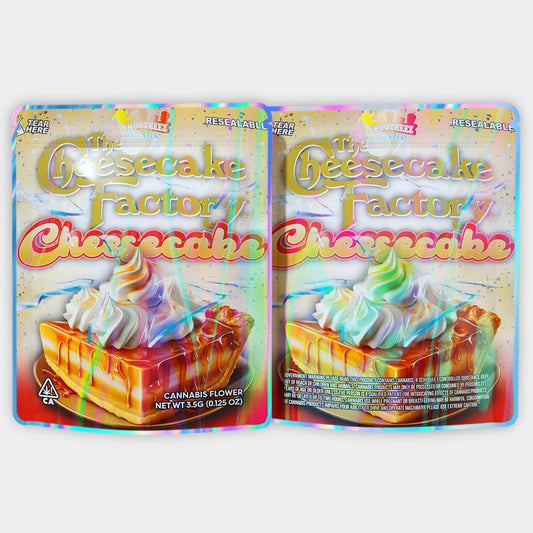 Cheesecake Factory Cheesecake 3.5G Mylar Bags