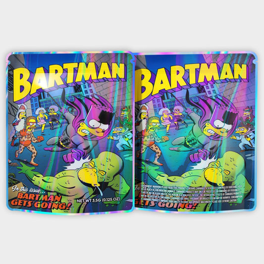 Bartman Gets Going 3.5G Mylar Bags