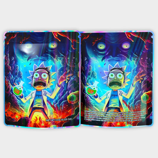 LSD Pipe 3.5G Mylar Bags