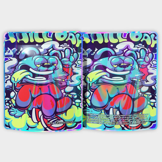 Happy Day 3.5G Mylar Bags
