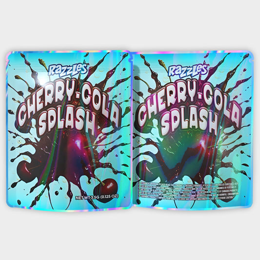 Razzles Cherry Cola Splash 3.5G Mylar Bags