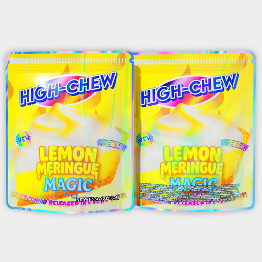 High Chew Lemon Meringue Magic 3.5G Mylar Bags