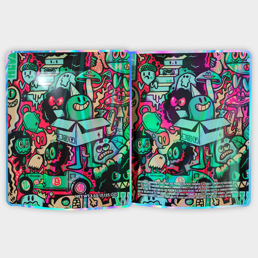 Ghost 3.5G Mylar Bags