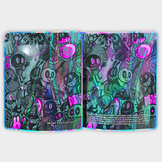 Ghost 3.5G Mylar Bags