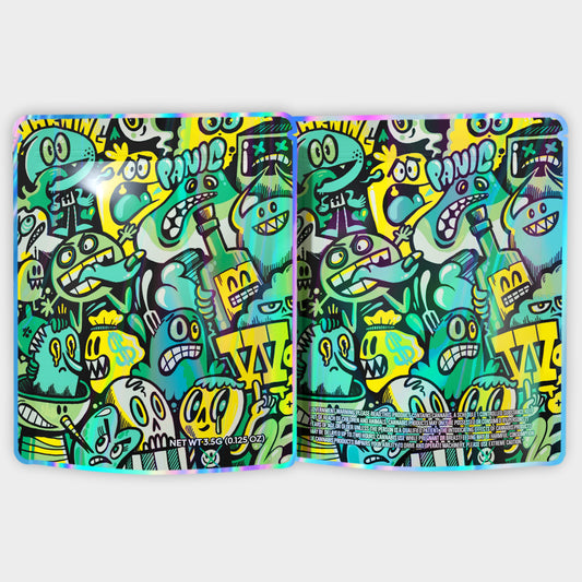 Panic 3.5G Mylar Bags