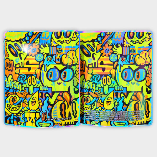 Ghost 3.5G Mylar Bags
