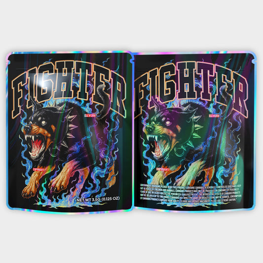 Fighter 3.5G Mylar Bags