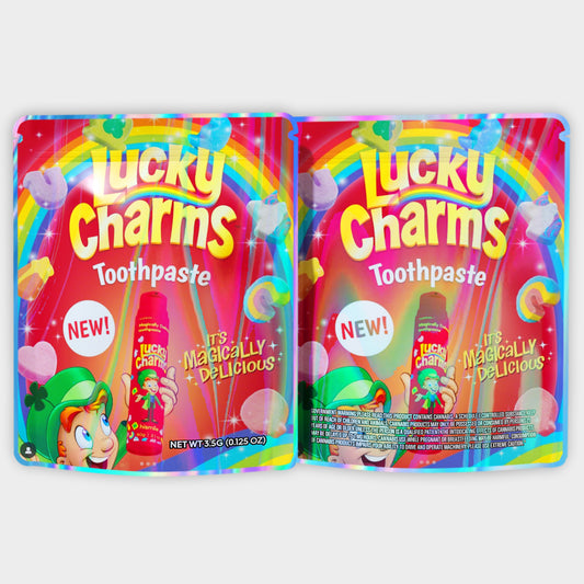 Lucky Charms Toothpaste 3.5G Mylar Bags