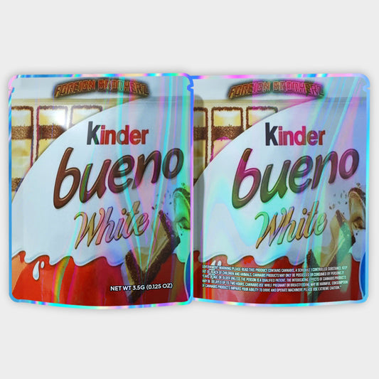 Kinder Bueno White 3.5G Mylar Bags