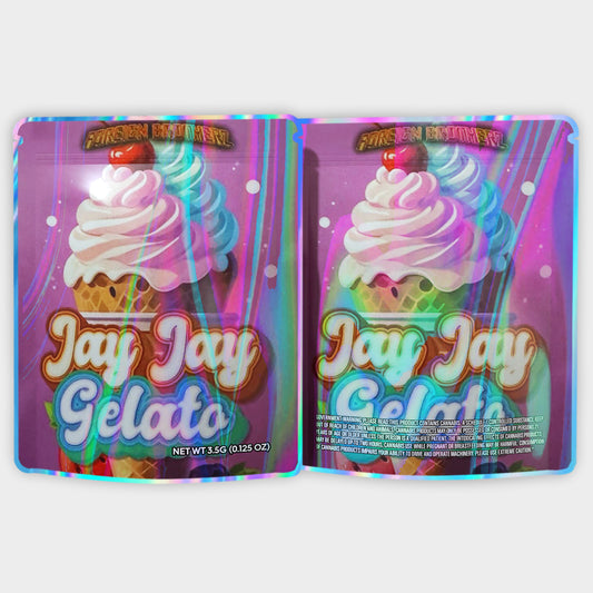 Jay Jay Gelato 3.5G Mylar Bags