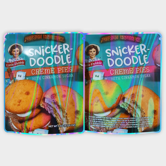 Snicker Doodle Cream Pies 3.5G Mylar Bags