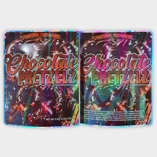 Chocolate Pretzelz 3.5G Mylar Bags