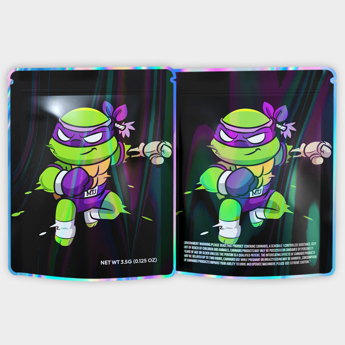 Teenage Mutant Ninja Turtles 3.5G Mylar Bags