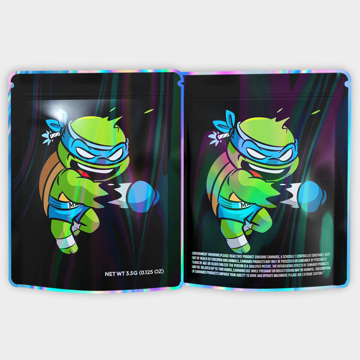 Teenage Mutant Ninja Turtles 3.5G Mylar Bags