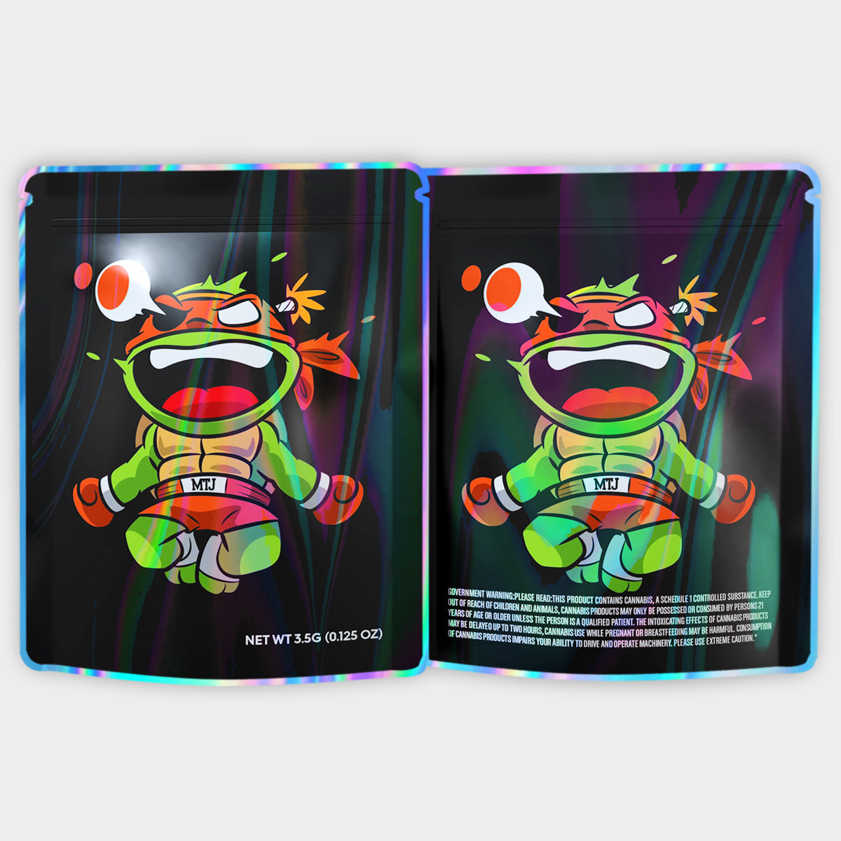 Teenage Mutant Ninja Turtles 3.5G Mylar Bags