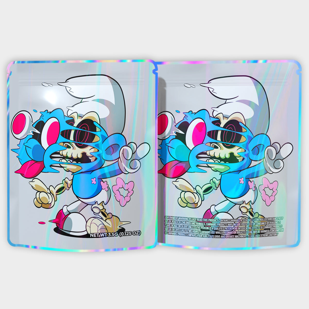 Doll 3.5G Mylar Bags