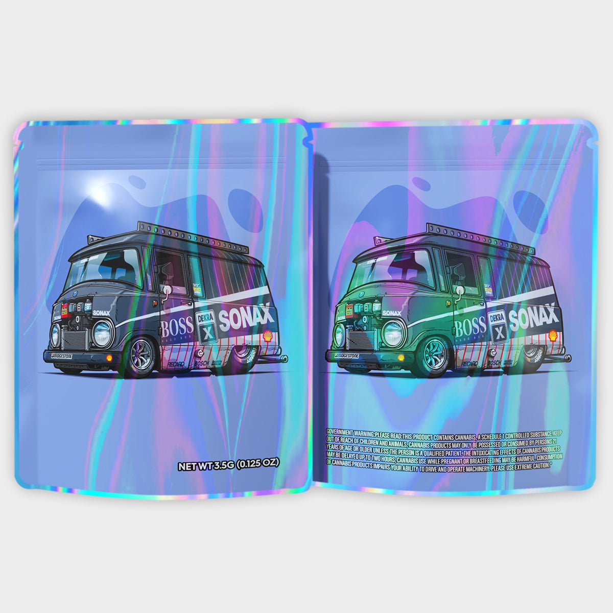 Boss Sonax 3.5G Mylar Bags