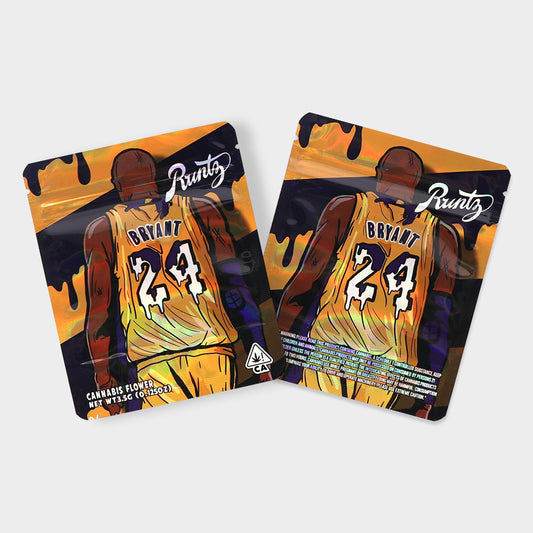 Runty Bryant 24 3.5G Mylar Bags
