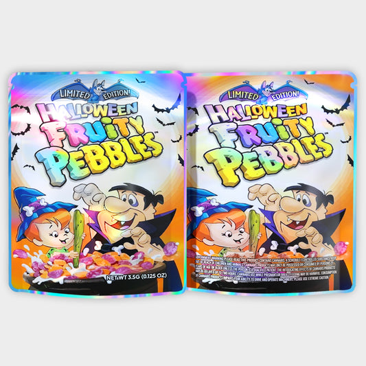 Halloween Fruity Pebbles 3.5G Mylar Bags