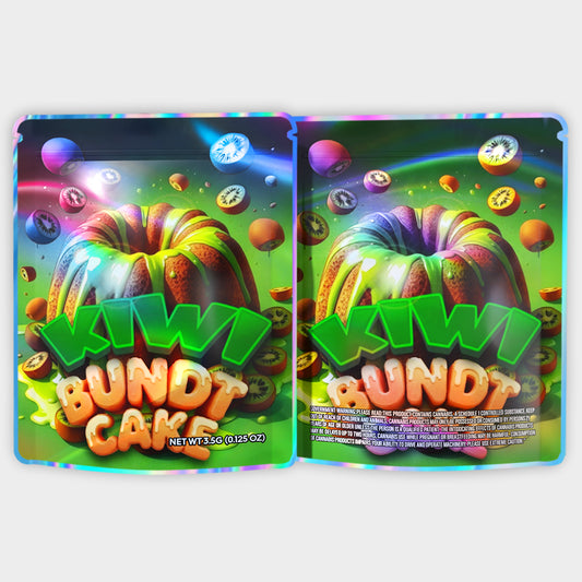 Kiwi Bundt Cake 3.5G Mylar Bags
