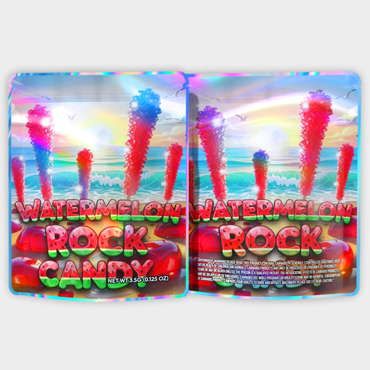 Watermelon Rock Candy 3.5G Mylar Bags
