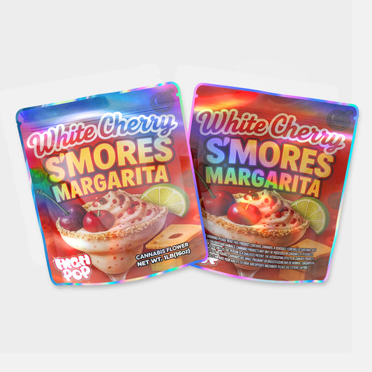 White Cherry S'mores Margarita Mylar Bag 16 Oz (1lb)