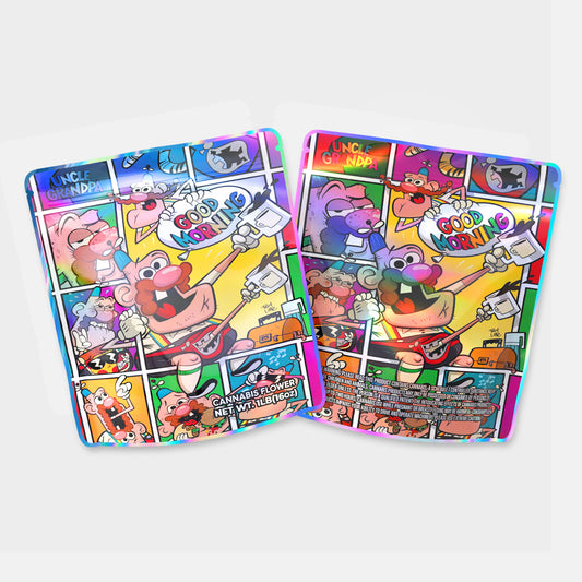Good Morning Mylar Bag 16 Oz (1lb)