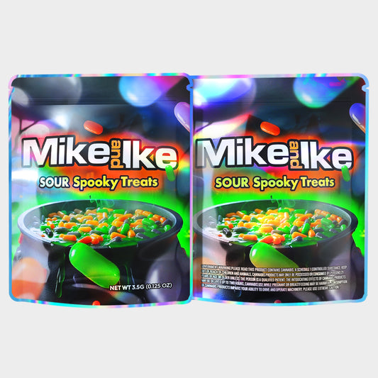 Milk Pueike Sour Spooky Treats 3.5G Mylar Bags