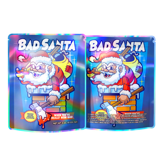 Bad Santa 3.5G Mylar Bags