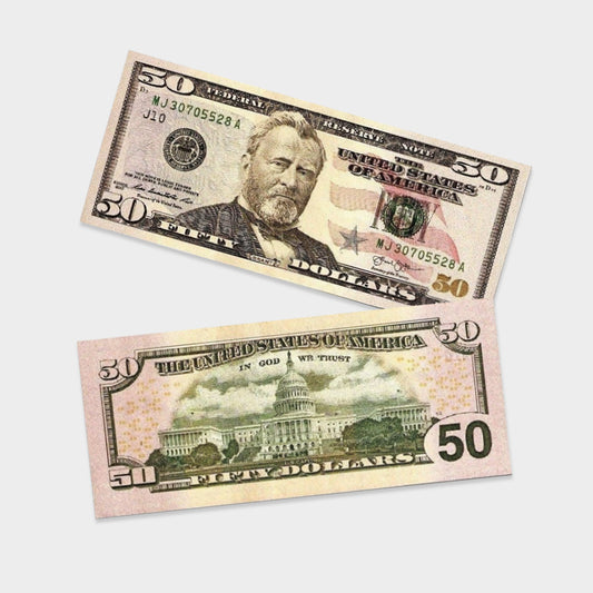 $50 3.5G Mylar Bags