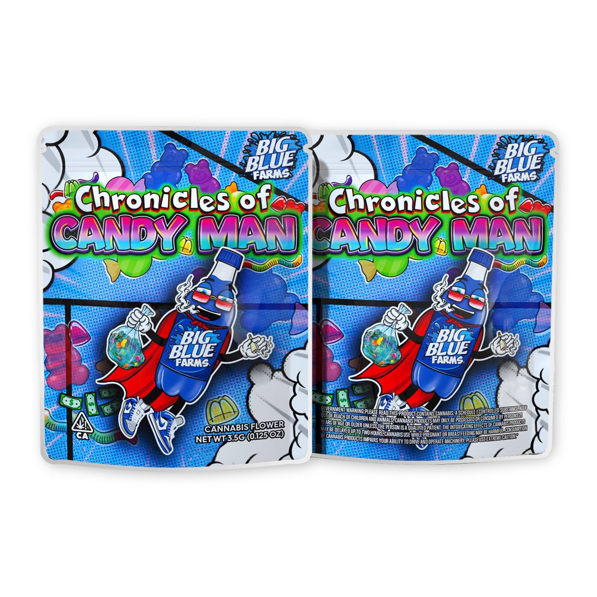 Chronicles of Canddy Man Mylar Bags 3.5 Grams