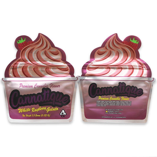 Cannatique Gelato 3.5G Mylar Bags