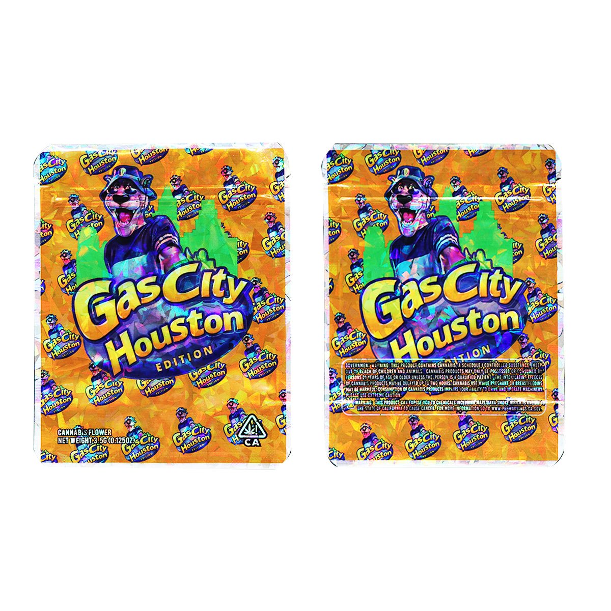 CasCity 3.5g Mylar Bag