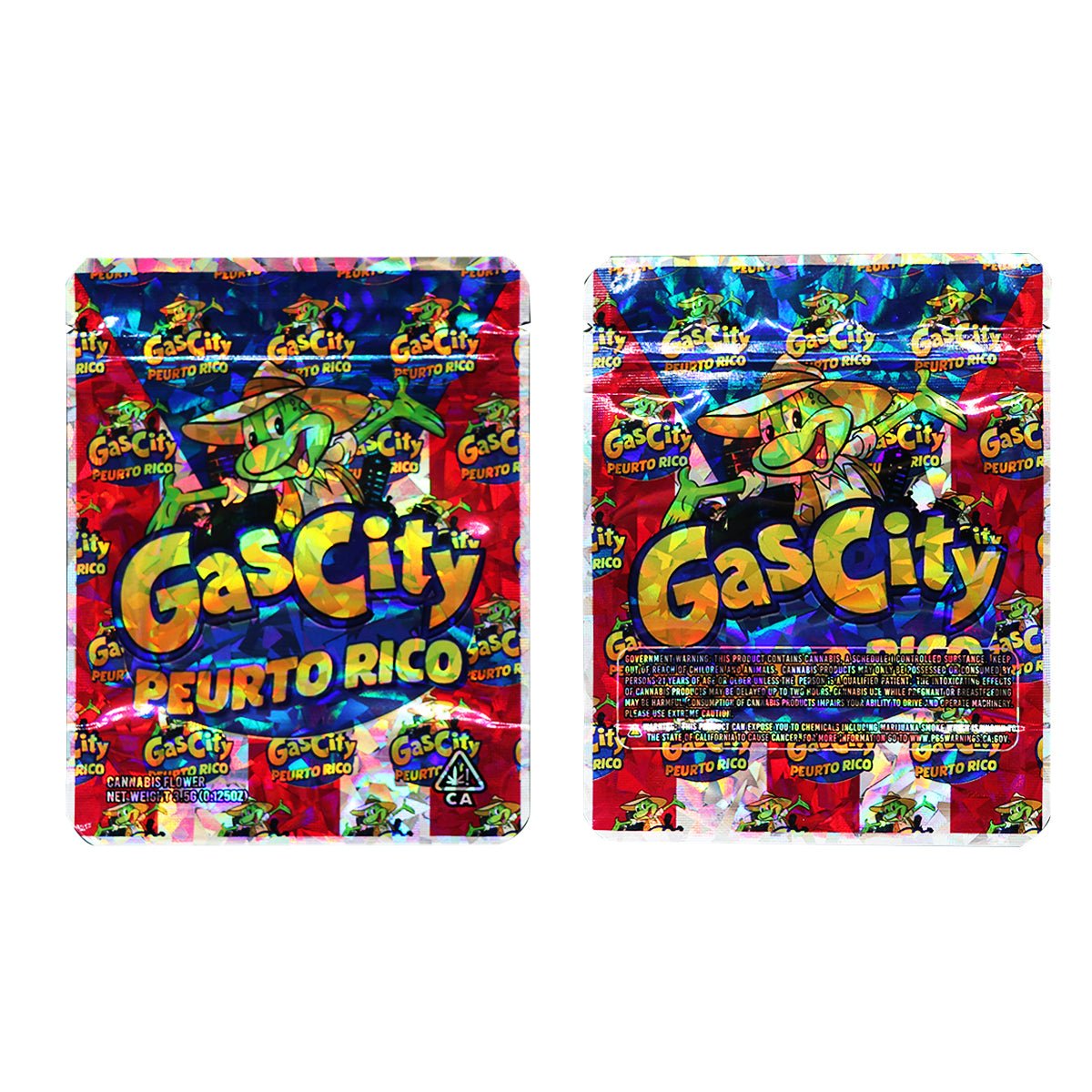 CasCity 3.5g Mylar Bag