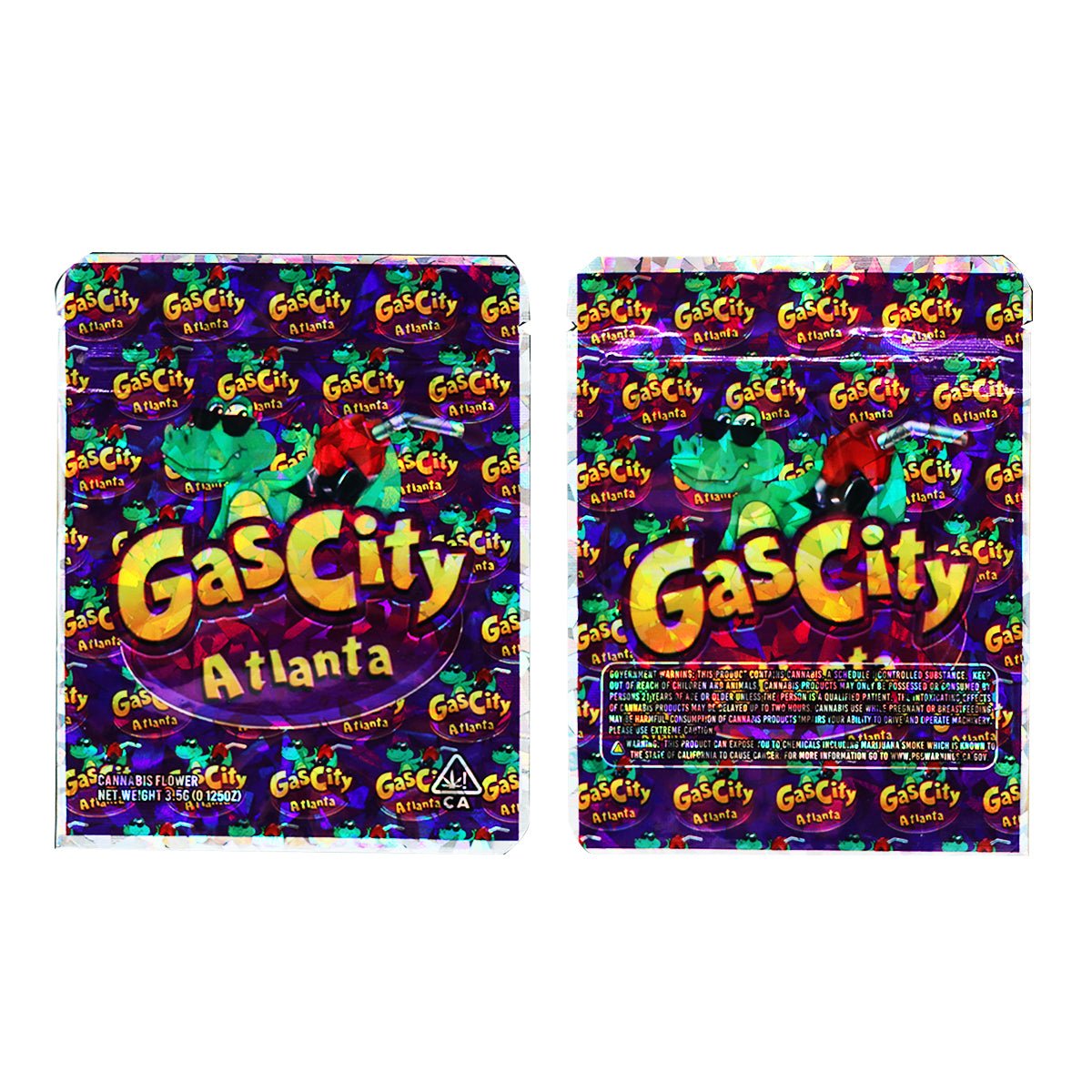 CasCity 3.5g Mylar Bag