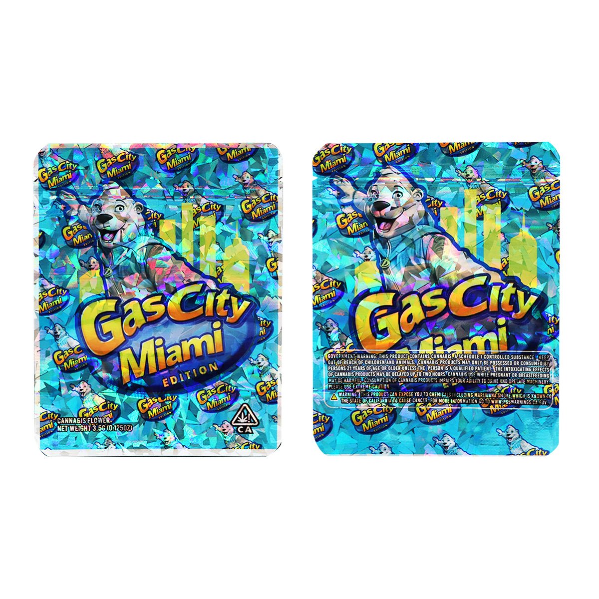 CasCity 3.5g Mylar Bag