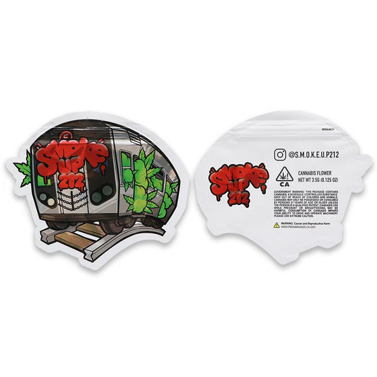 SMOKE UP 212 3.5G Mylar Bags